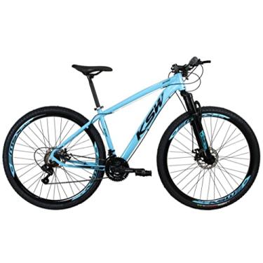 Imagem de Bicicleta Aro 29 Ksw Xlt 24v Disco Câmbios Index Cor:Azul;Tamanho do quadro:21 ";