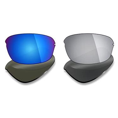 Imagem de Mryok 2 pares de lentes polarizadas de substituição para óculos de sol Oakley Half Wire 2.0 – Opções