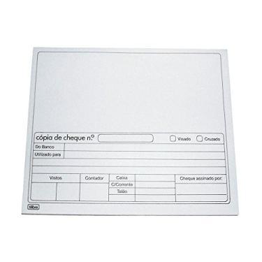 Imagem de Copias De Cheque Branco - 100 Folhas,Tilibra - 1 un