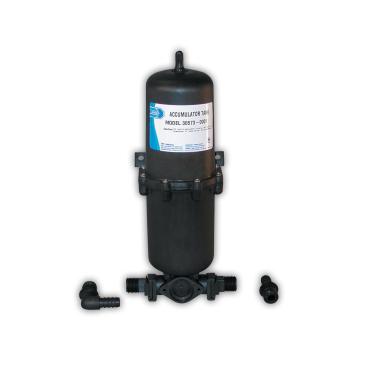 Imagem de Jabsco 30573-0000 Tanque acumulador de água pressurizada marinha com bexiga (1 litro), preto