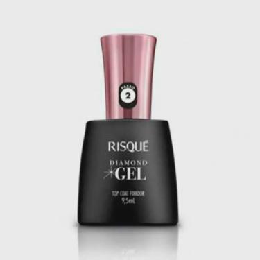 Imagem de Esmalte Risque Diamond Gel Top Coat Fixador