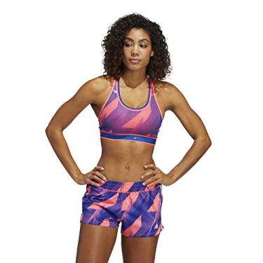 Imagem de adidas Sutiã feminino com estampa Don't Rest Alphaskin Q1