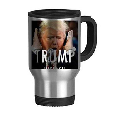 Imagem de Caneca de viagem American Against Great Angry Image com tampa flip em aço inoxidável copo de carro copo térmico