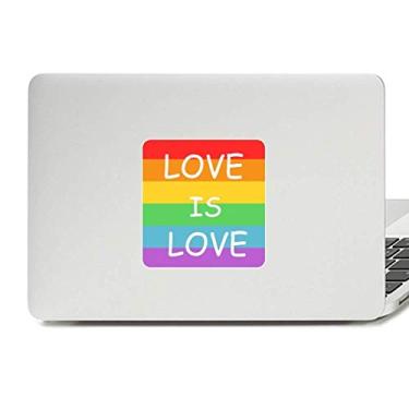 Imagem de Adesivo arco-íris gay lésbica transgênero lGBT decalque vinil paster laptop decoração PC