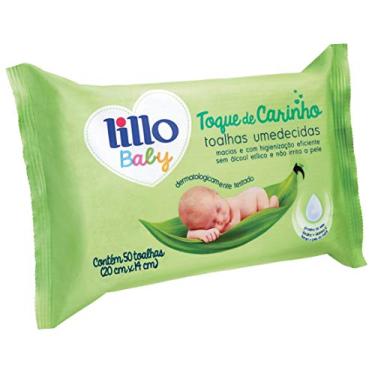 Imagem de Toalhas Umedecidas Baby - Lillo, Pacote com 50 unidades