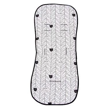 Imagem de Biramar Baby Capa Para Carrinho De Bebê Aisha Preto Preto