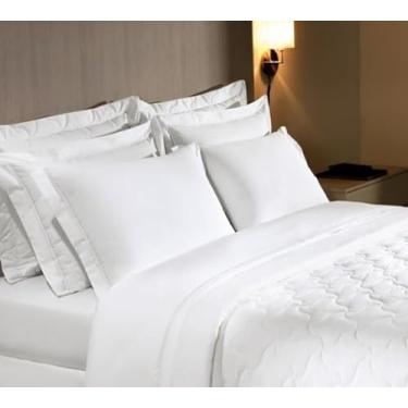 Imagem de Travesseiro Oasis 200 fios Teka Profiline 50 x 70 cm repele a água Extra Macio Fibra Siliconada