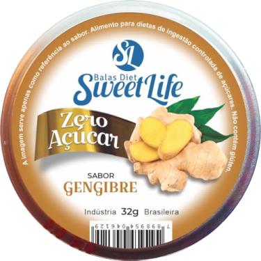 Imagem de Bala Diet Gengibre Lata 32g Sweet Life