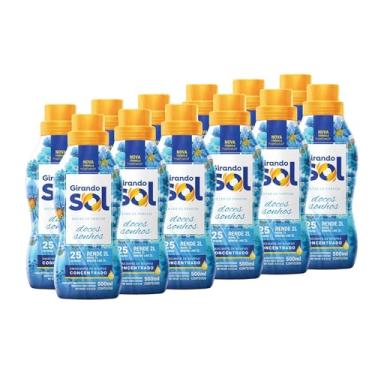 Imagem de Caixa de Amaciante Doces Sonhos, 12 Unidades de 1 Litro, Perfumado, Hipoalergênico, Girando Sol