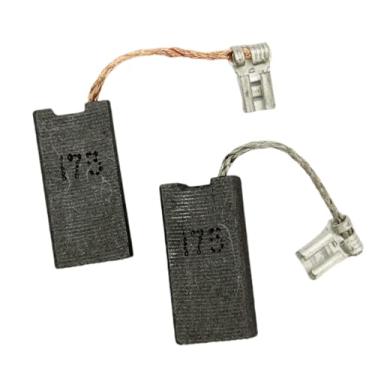 Imagem de Tolxh Pacote com 2#195845-0 Conjunto de escovas de carbono CB175 CB-175 HM1111C HM1203C HM1214C HM1307C HM1307CB HM1317CB HR4510C HR5201C HR5202C HR5210C HR5211C Qualidade Novas peças de reposição