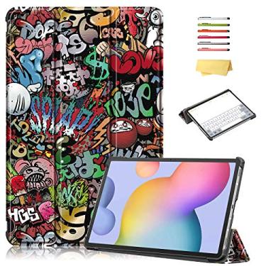 Imagem de UUcovers Capa para Samsung Galaxy Tab S8 2022/Tab S7 2020 de 11 polegadas (SM-X700/X706/T870/T875/T876/T878) com hibernar/despertar automático, ultrafina, três ângulos, suporte multiangular,