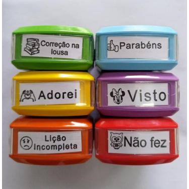 Imagem de Kit de carimbos pedagógicos automáticos - NYKON