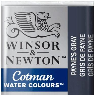 Imagem de Aquarela Winsor & Newton Cotman Pastilha 465 Paynes Gray - WINSOR NEWT