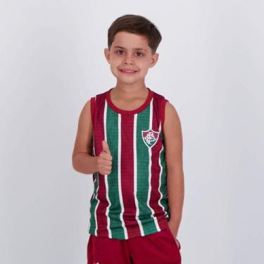 Imagem de Regata Fluminense Glória Infantil - Braziline, 10 ANOS