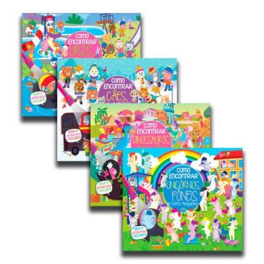 Imagem de Combo Como Encontrar - Kit 4 com Livrinhos