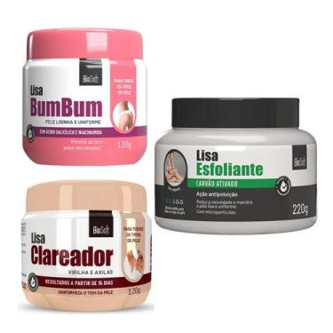 Imagem de Kit Esfoliação E Clareador Para Espinhas E Manchas No Bumbum - Bio Sof