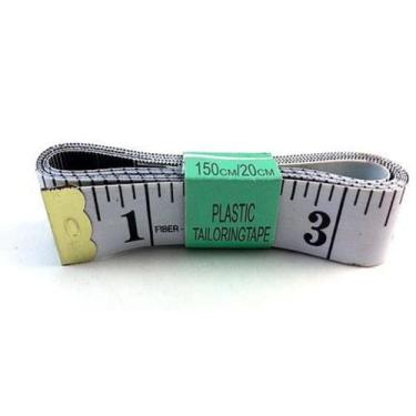 Imagem de Fita métrica para medida corporal 1,5m, PRETA