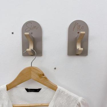 Imagem de 12 Ganchos de Provador loja roupas boho premium capela arco - Souvenir