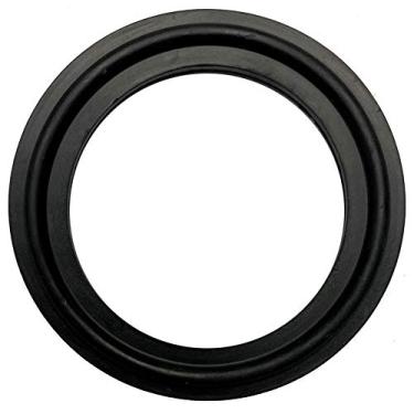 Imagem de DR.COMPONENT Juntas de grampo triplo padrão sanitário de 3,8 cm (pacote com 5), preto FKM-VITON