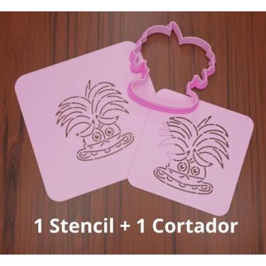 Imagem de Stencil Divertidamente Ansiedade + Cortador - Embody 3d