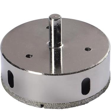 Imagem de Broca de serra de diamante de 9,5 cm para vidro, porcelana, quartzo, granito, broca de cerâmica, serra de diamante, serra de diamante, haste padrão de 3/20.3 cm, ferramenta de serra de vidro