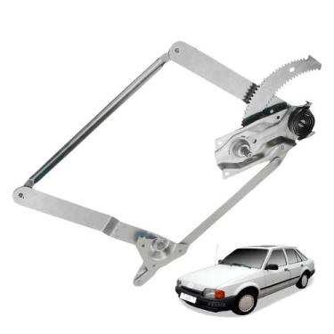 Imagem de Máquina Vidro Manual 4P Diant Esq Escort 91 a 93 Pino Alto - Zinni E G