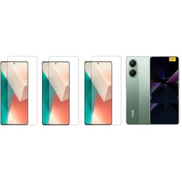 Imagem de Combo 3x Película Fosca Proteção Anti Reflexo Ñ Marca Dedo Para Xiaomi Poco X7 Pro