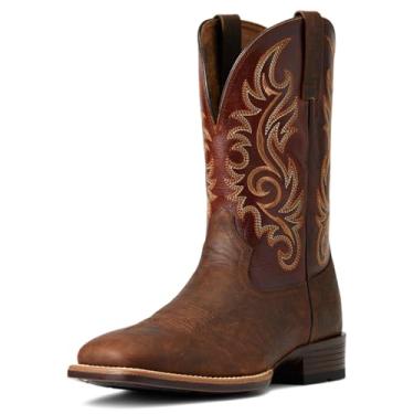 Imagem de ARIAT Bota unissex infantil Lasco Ultra Western, Barra superior marrom/barril marrom, 8 Big Kid