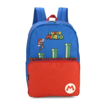 Imagem de Mochila Escolar Super Mario - Luxcel