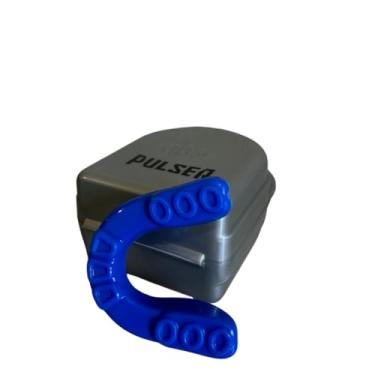 Imagem de Protetor Bucal c/Estojo Pulser Muay Thai Boxe Kickboxing (Azul)