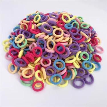 Imagem de Kit até 250 Mini Elástico Meia Infantil Rabicó Xuxinha De Meia Laço Pa