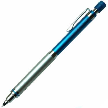 Imagem de uni Lapiseira de com rotação automática de grafite Kuru Toga 0,3 mm, corpo azul (M3-1012)