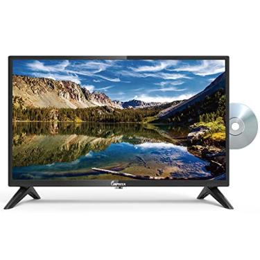 Imagem de Impecca Combo de TV/DVD LED 720p de 61.0 cm, TV HD com leitor de DVD integrado, compatível com HDMI/VGA/USB
