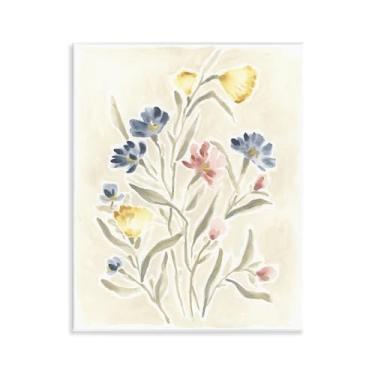 Imagem de Stupell Industries Design de arte de placa de parede Cottage Posey Bunches por June Erica Vess, 28 x 35 cm