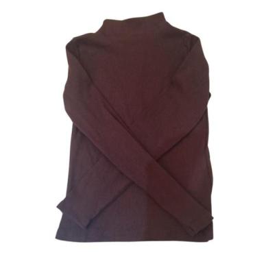 Imagem de Blusa de frio cacharrel gola alta manga longa segunda pele canelado - 