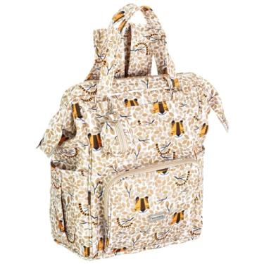 Imagem de Mochila Maternidade Multifuncional Tigre Bege