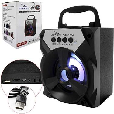 Imagem de Caixa De Som Bluetooth Portátil Rádio Fm Micro Sd DBh1064