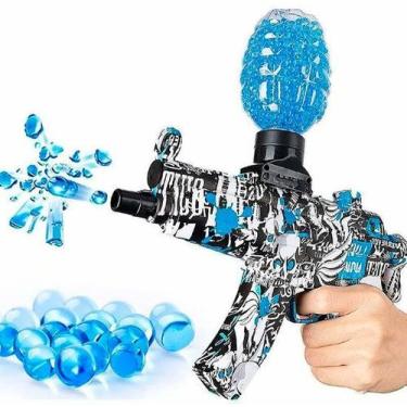Imagem de Lançador Automático de Bolinhas de Gel com 5000 Munições e Óculos - Ki