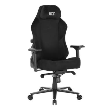 Imagem de Cadeira Gamer DT3 Nero, Revestimento com Tecido DT3 Max2Weave™, almofada magnética, apoio lombar integrado, braços 4D+, suporta até 140kg e altura máx. de 1,85m(Black)
