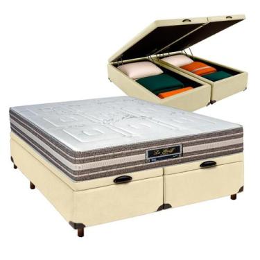 Imagem de Colchão Casal Molas Ensacadas + Bau Blindado - Legriff - Sankonfort