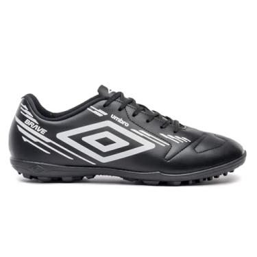 Imagem de Chuteira Society Umbro Brave Jr, Preto/Branco, 36