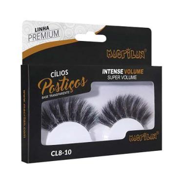Imagem de Cílios Postiços Macrilan Intense Volume - Super Volume, CL8-10
