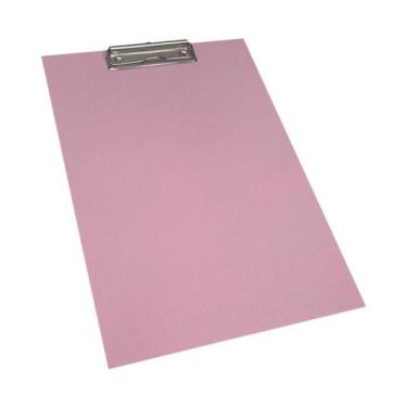 Imagem de Prancheta Colorida A4 MDF Com oficio prendedor Eficiente de metal Stal
