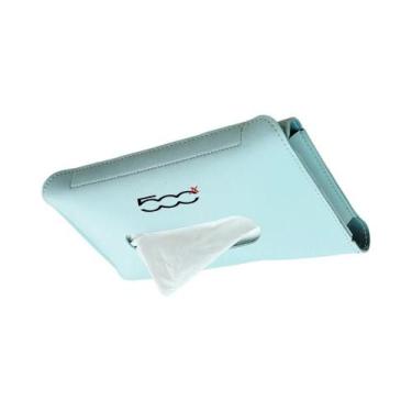Imagem de Fiat 500 500C 500X 500L Abarth 695 Car Sun Visor Caixa De Tecido Organ