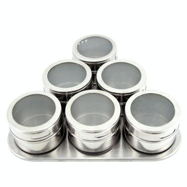 Imagem de Porta Condimentos Magnético 6 Peças-Clink