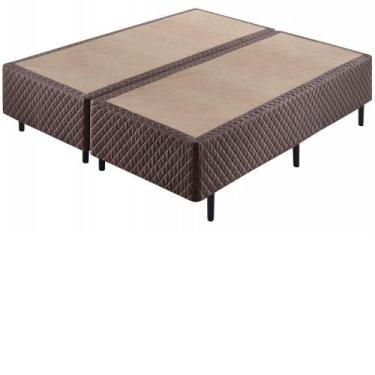 Imagem de Base Box Ecoflex Queen Size Casal Eco 79x198x25 Cm Marrom