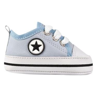 Imagem de Tenis Bebê de até 1 ano Star Unisex Confort e Estiloso Azul - Bebê Man