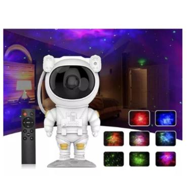Imagem de Projetor Led Astronauta Abajur Galáxia Nebulosa Estrelado