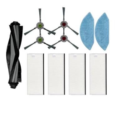 Imagem de Compatible With Ecovacs Deebot U2 DGN22 / U2 Pro Robot Vacuum Cleaner Hepa Filter Mop Cloth Main Side Brush Accessories Replacement Parts(Set 11)