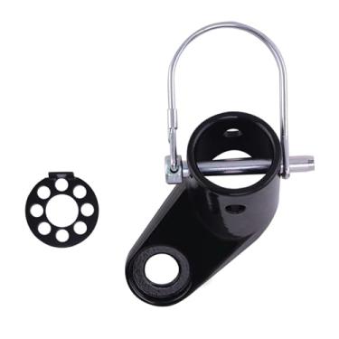 Imagem de Vaveren Engate para reboque de bicicleta, acessórios para ciclismo, prático, engate universal para reboque de bicicleta em aço para bicicletas infantis